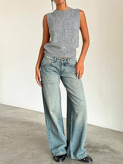 Alice – Weite Damenjeans mit lässigem Stil