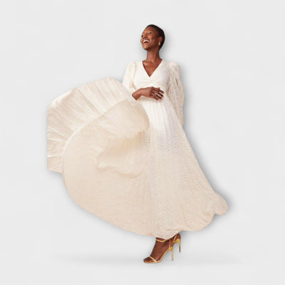 Allegory Elsa Cream Maxi Dress