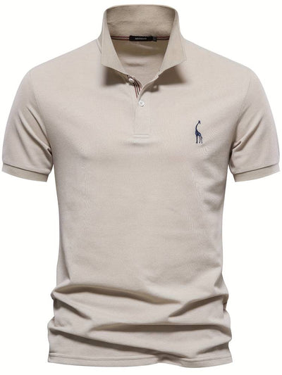 Noah | Slim Fit Klassisches Poloshirt mit sportlichem Kragen-Detail
