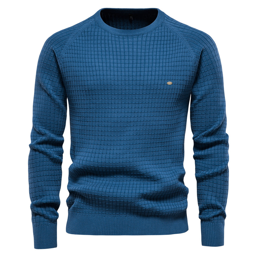 Klassische Karierter Pullover