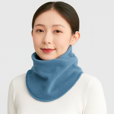 Alvera | Samt-Halstuch für warme Wintertage