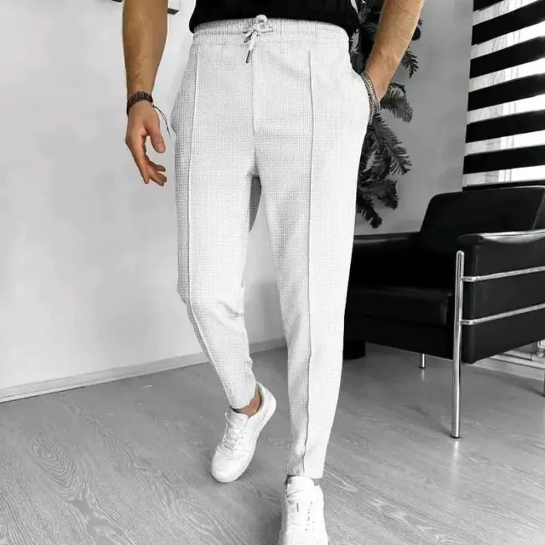 Slim Fit Hose Für Herren Mit Kordelzug | Bequem
