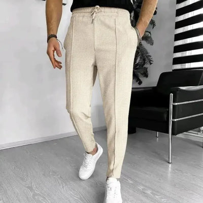 Slim Fit Hose Für Herren Mit Kordelzug | Bequem