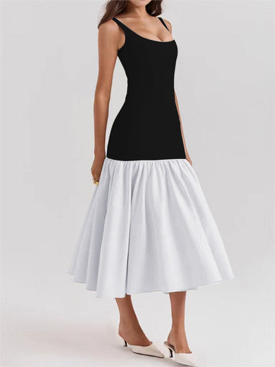 Evelyn | Elegantes Rüschen-Maxikleid für stilvolle Anlässe