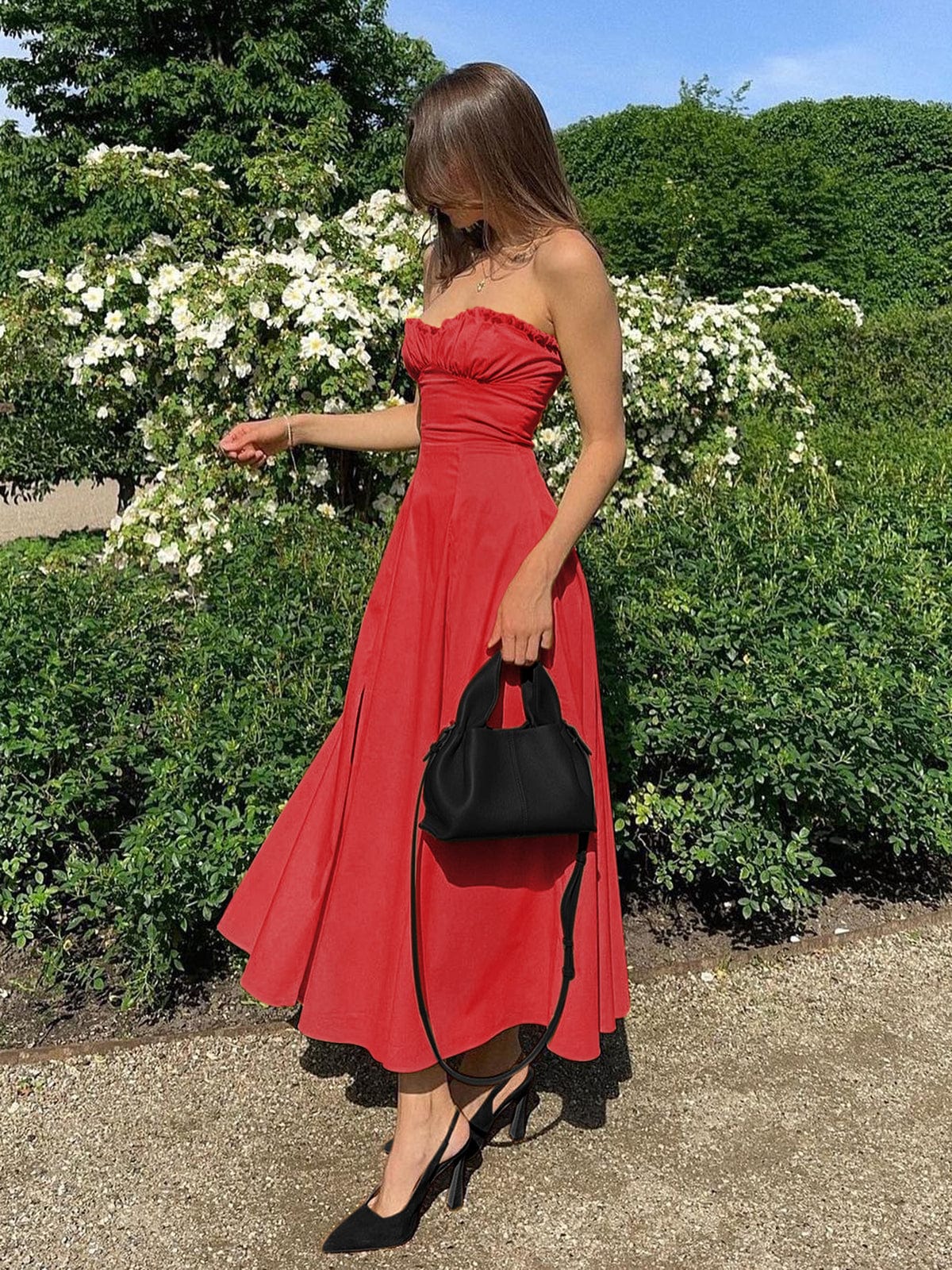 Anneliese | Romantisches Sommerkleid mit Bustier & A-Linie