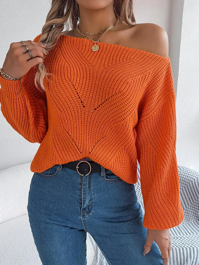 Off-the-shoulder Pullover für Damen