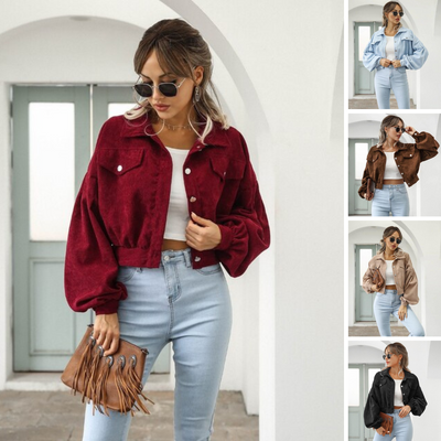 Gekürzte Jacke für Damen