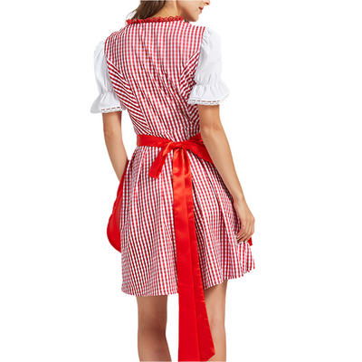 Rot Oktoberfest Dirndl