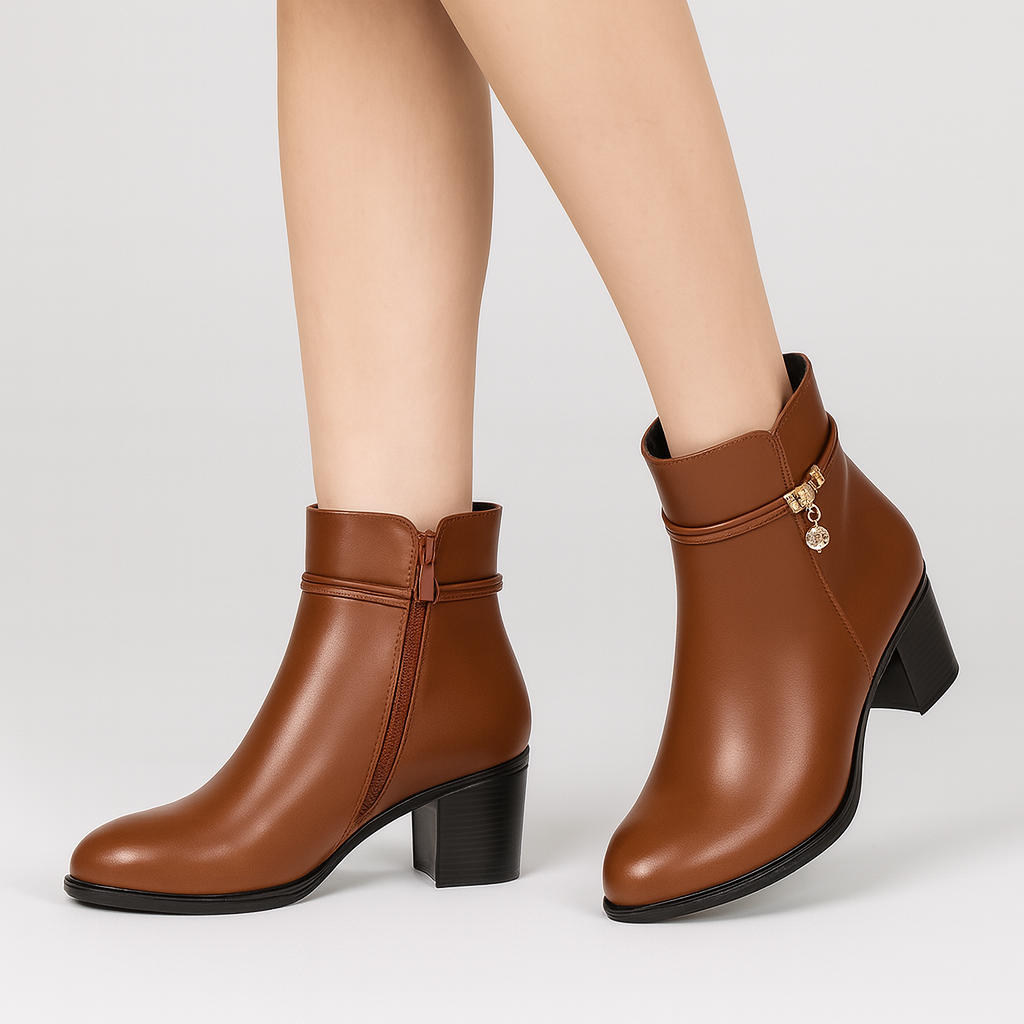 Rosemary | Elegante gefütterte Stiefeletten für den Winter