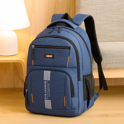 Herrenrucksack mit großem Fassungsvermögen – Stylische Reisetasche mit Laptopfach und mehreren Taschen