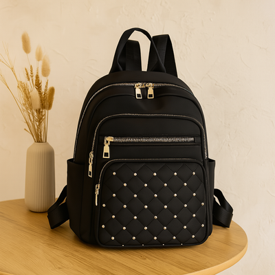 Rucksack im lässigen Stil mit großem Fassungsvermögen – leicht und robust mit verstellbarem Riemen und mehreren Taschen