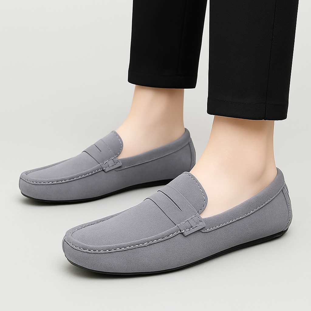 Jersey-Loafer für Herren – Business-Schlupfschuhe