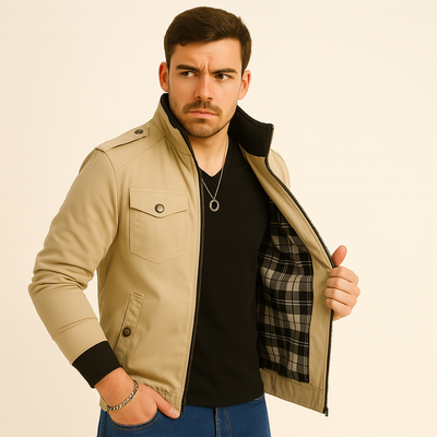 Connor Herren Cargojacke – Fleecegefütterter Outdoormantel