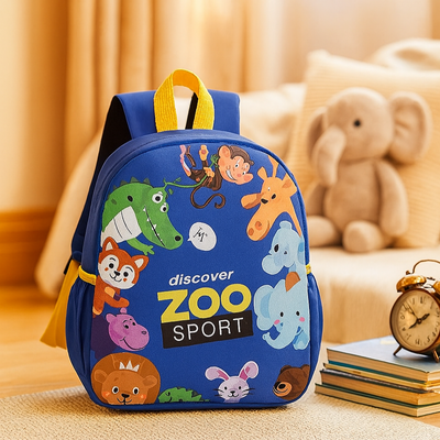 Trendiger Schulrucksack für Kinder – Cooler Dinosaurier-Print, leicht & robust