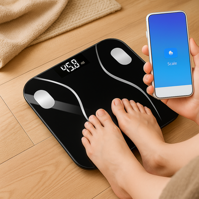 SmartBody Digitaler Körperzusammensetzungswaage mit mobiler App-Verbindung