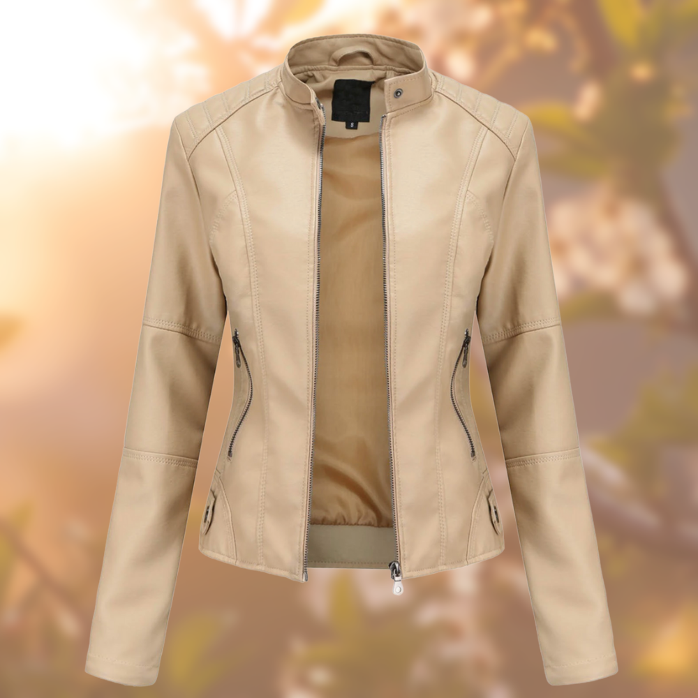 Giorgina™ - Stylische Lederjacke für Damen