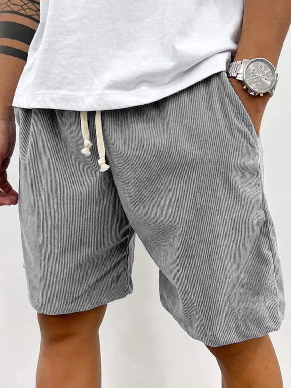 Corduroy Stretch Kurzs