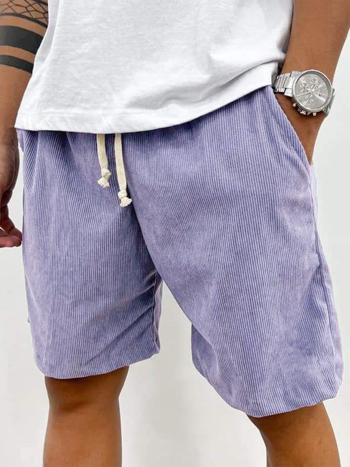 Corduroy Stretch Kurzs