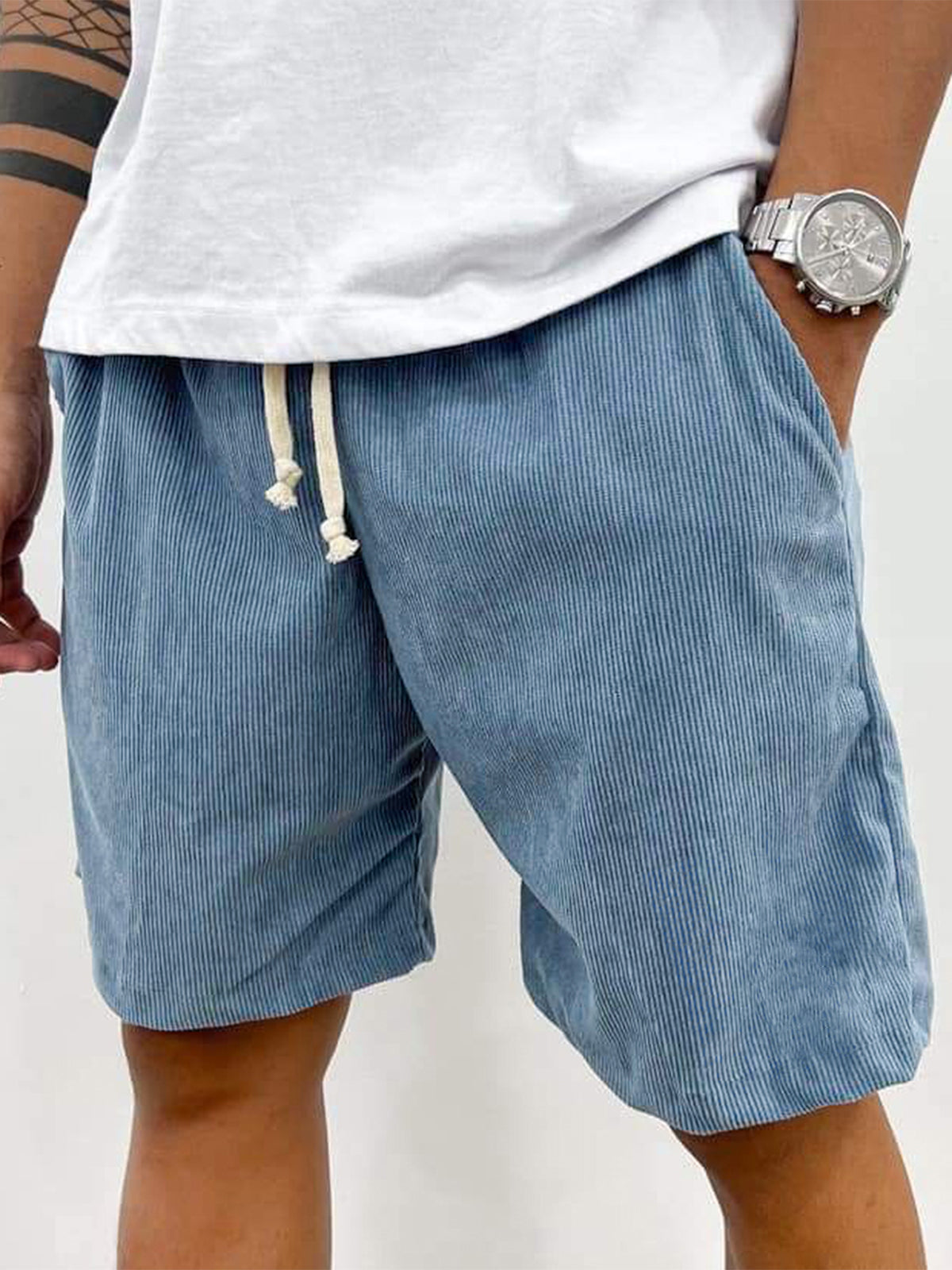 Corduroy Stretch Kurzs