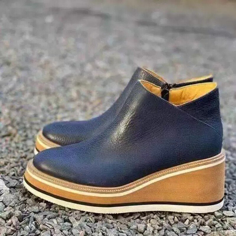 Elegante Plateau-Stiefeletten für jeden Anlass