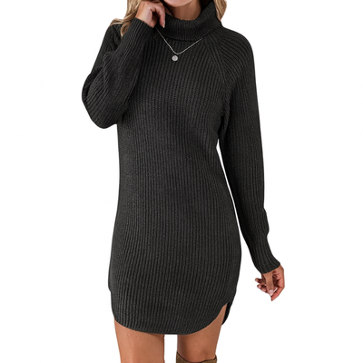 Elegantes Strickkleid Damen Lang – Warm und Vielseitig für Winter und Besondere Anlässe