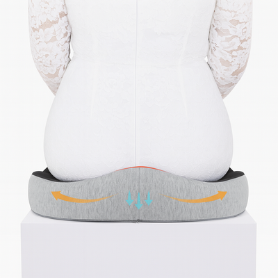 ErgoSit | Orthopädisches Memory Foam-Sitzkissen für Büro & Zuhause