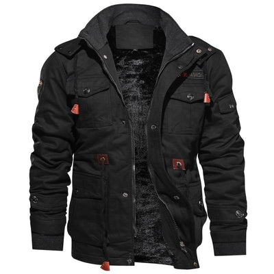 Herren Winterjacke | Utility Design Mit Warmem Innenfutter