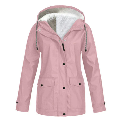 Regenjacke Damen Warm Gefüttert | Winddicht & Elegant