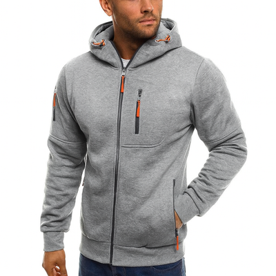 Herren-Kapuzenpullover mit Reißverschluss – Freizeitstil und sportliche Aktivitäten