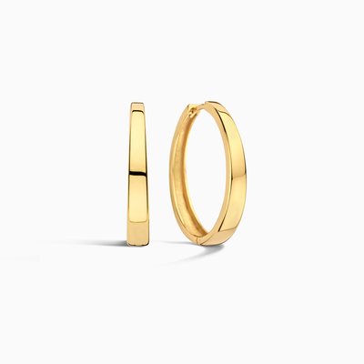 Gia Bold Gold Hoop Earrings