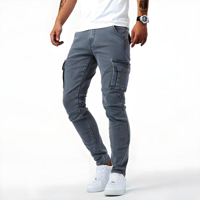 Samuel™ | Stretch Denim Cargo-Hose