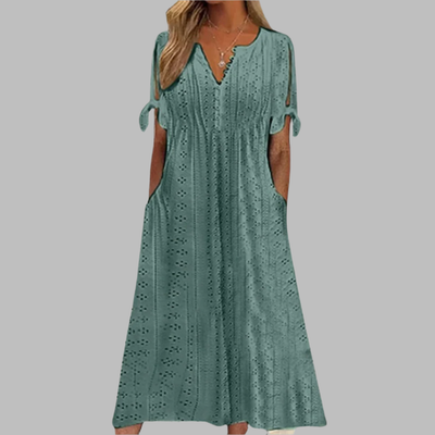 Heidi-Mode | Elegantes Sommer Boho Midi Kleid