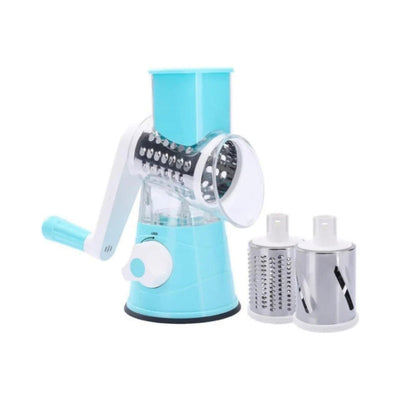 Multifunktionale Mandoline für Gemüse mit robuster Ausführung, Sicherheitsfunktionen und 3 austauschbaren Klingen