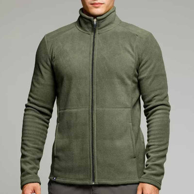 Herren weiche und warme Fleecejacke Aliams