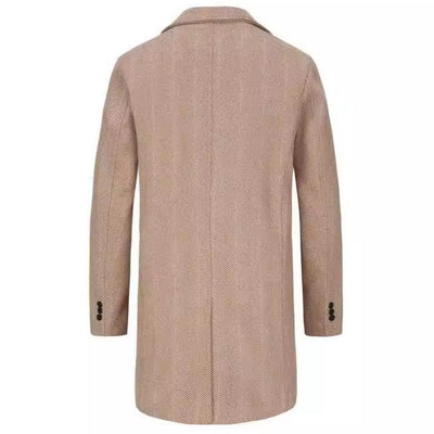 Herren eleganter Woll-Trenchcoat Aliams