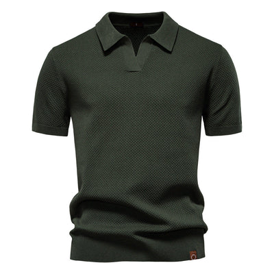 Holger – Strukturiertes Polo-Shirt