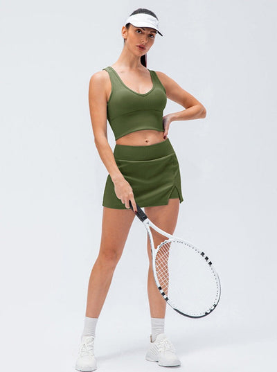 Mira | Sportlicher Tennis- & Trainingsrock mit Shorts