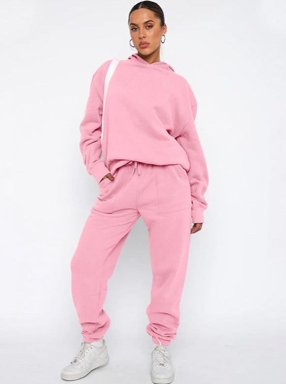 Stefania | Oversized Hoodie- und Jogger-Set für Damen