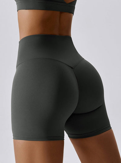 Liya | Nahtlose High-Waist Sport Shorts