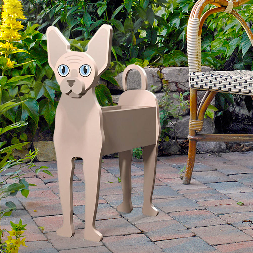 Sphynx Cat Flower Pot