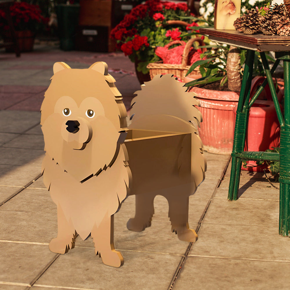 Pomeranian Flower Pot