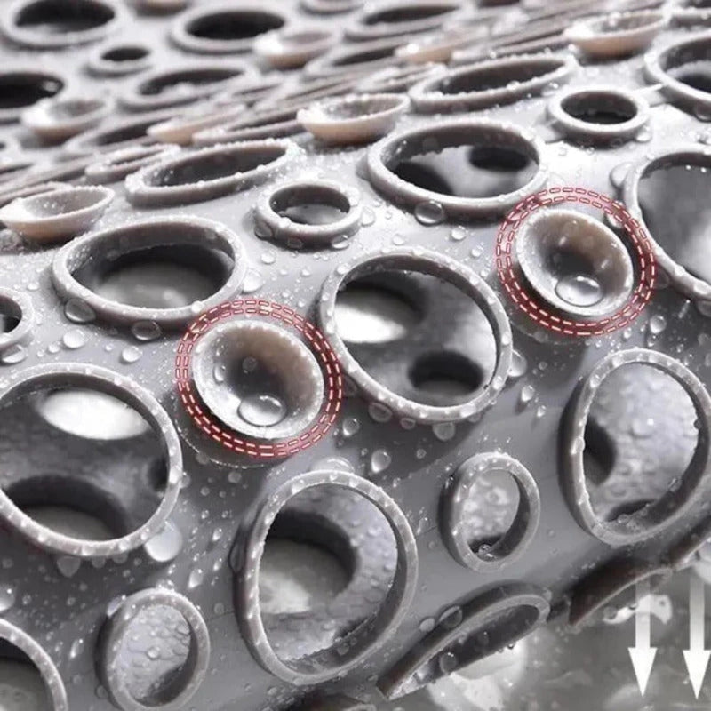 Duschmatte – Anti-Rutsch-Duschmatte mit antibakteriellen Eigenschaften und hygienischer