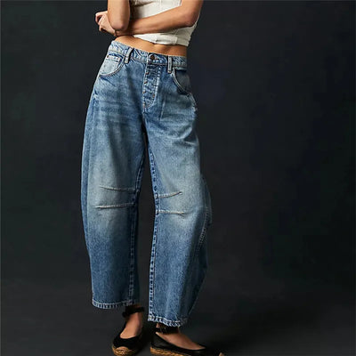 VintageFlex einzigartige Baggy Jeans
