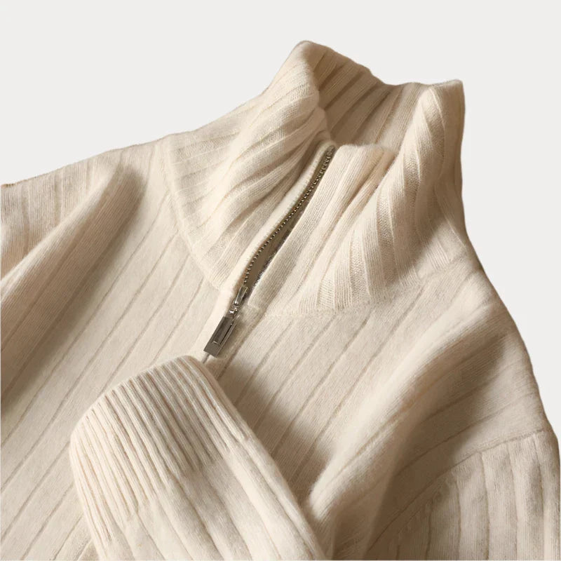 Strickjacke mit Reißverschluss für Herren