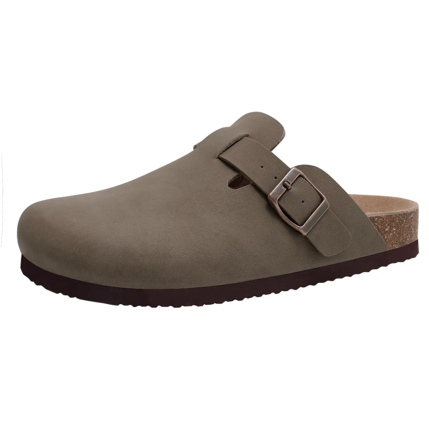 Unisex Klassisch Gürtel Detail Flache Clogs | Sommer