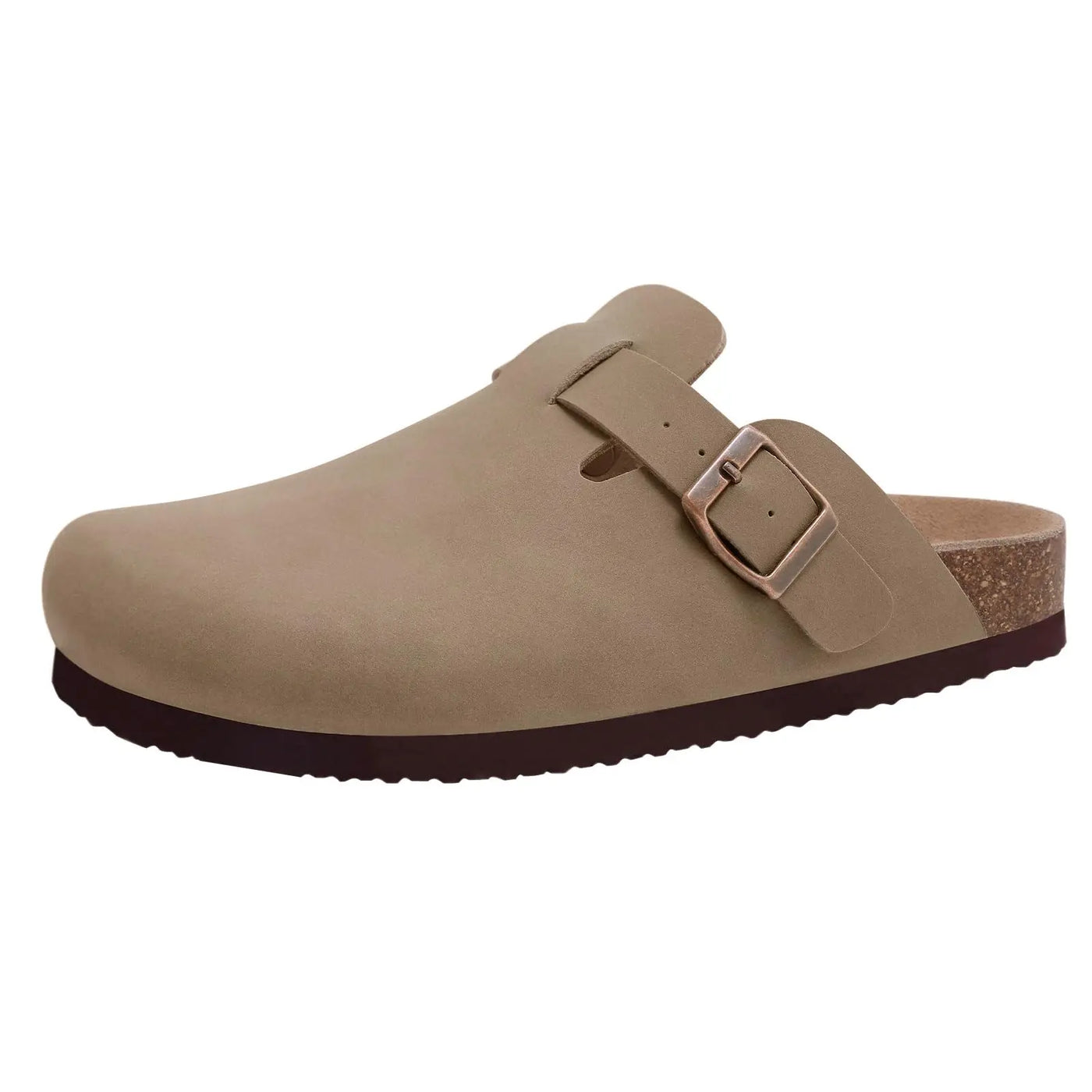 Unisex Klassisch Gürtel Detail Flache Clogs | Sommer