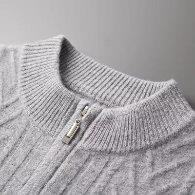 100% Cashmere Pattern Weste
