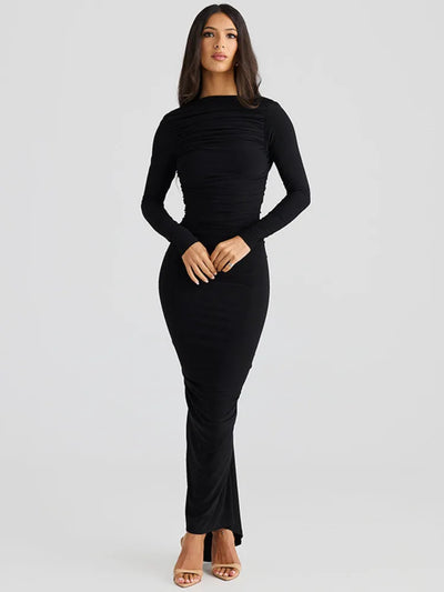 Marina - Elegantes Neckholder-Kleid
