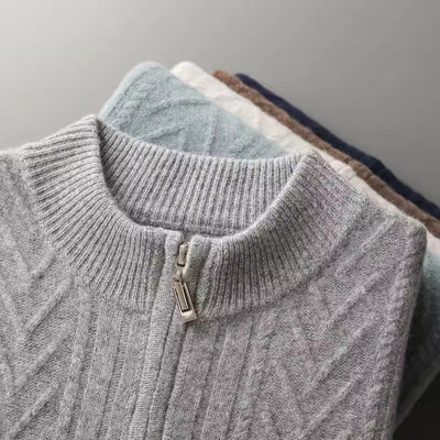 100% Cashmere Pattern Weste