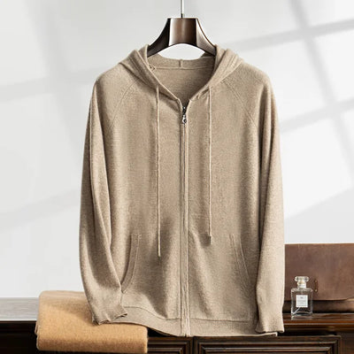 100% Cashmere Hooded Weste